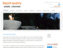 Tablet Screenshot of liquidquarry.com